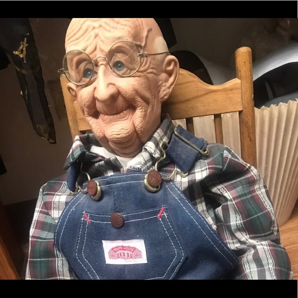 SOLD. Collectible Grandpa Doll So Realistic! - Picture 4 of 8